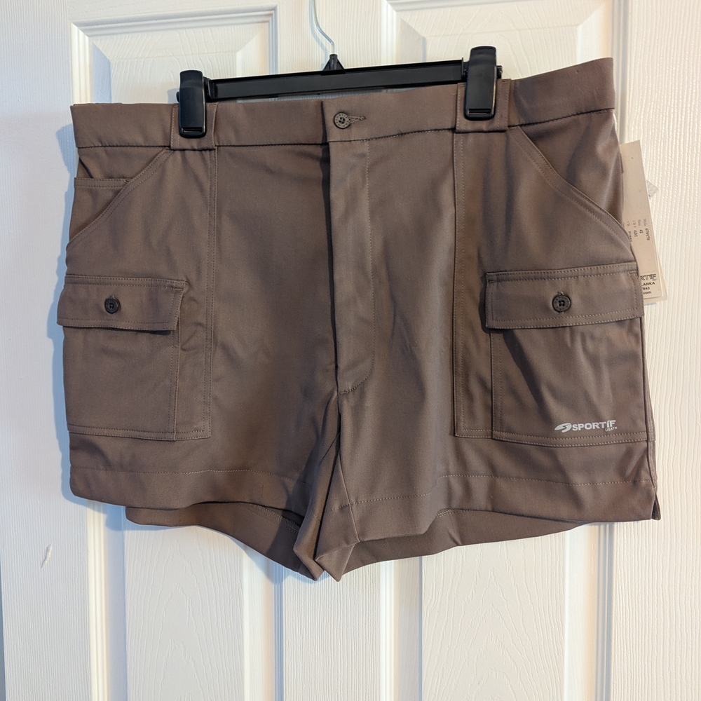Sporte Men's Brown Athletic Shorts